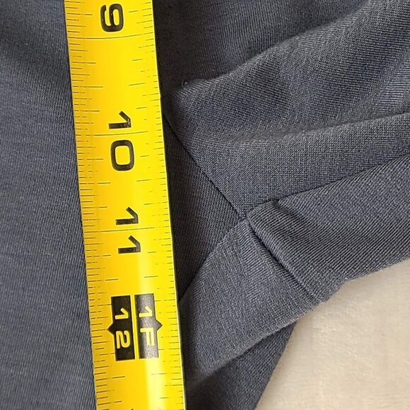 R. Sofia Womens Blue Drawstring Waist Tapered Cargo Jogger Pants Size M - Picture 6 of 8